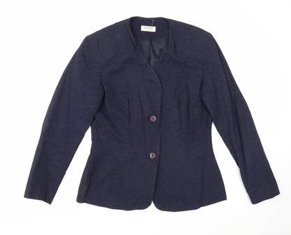 Womens UK Size 12 Kaliko Blue Jacket