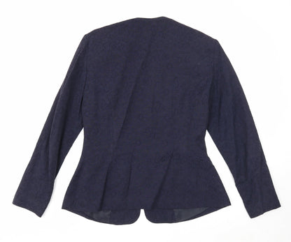 Womens UK Size 12 Kaliko Blue Jacket