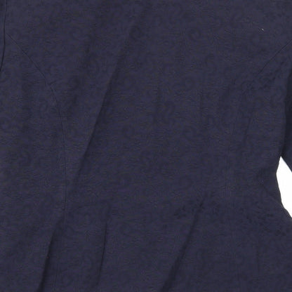 Womens UK Size 12 Kaliko Blue Jacket