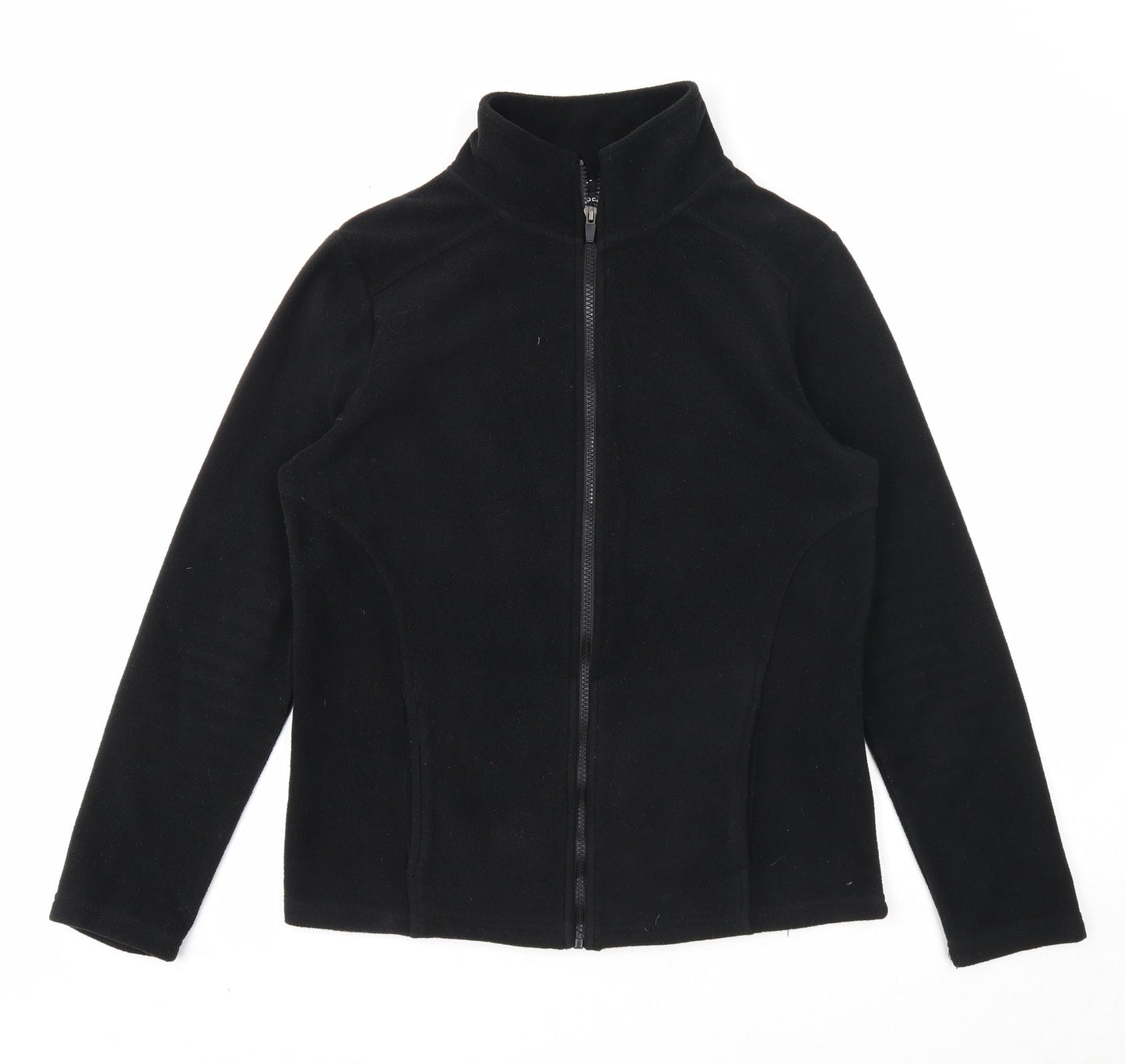 Peacocks Womens Black Jacket Size 12 Buckle