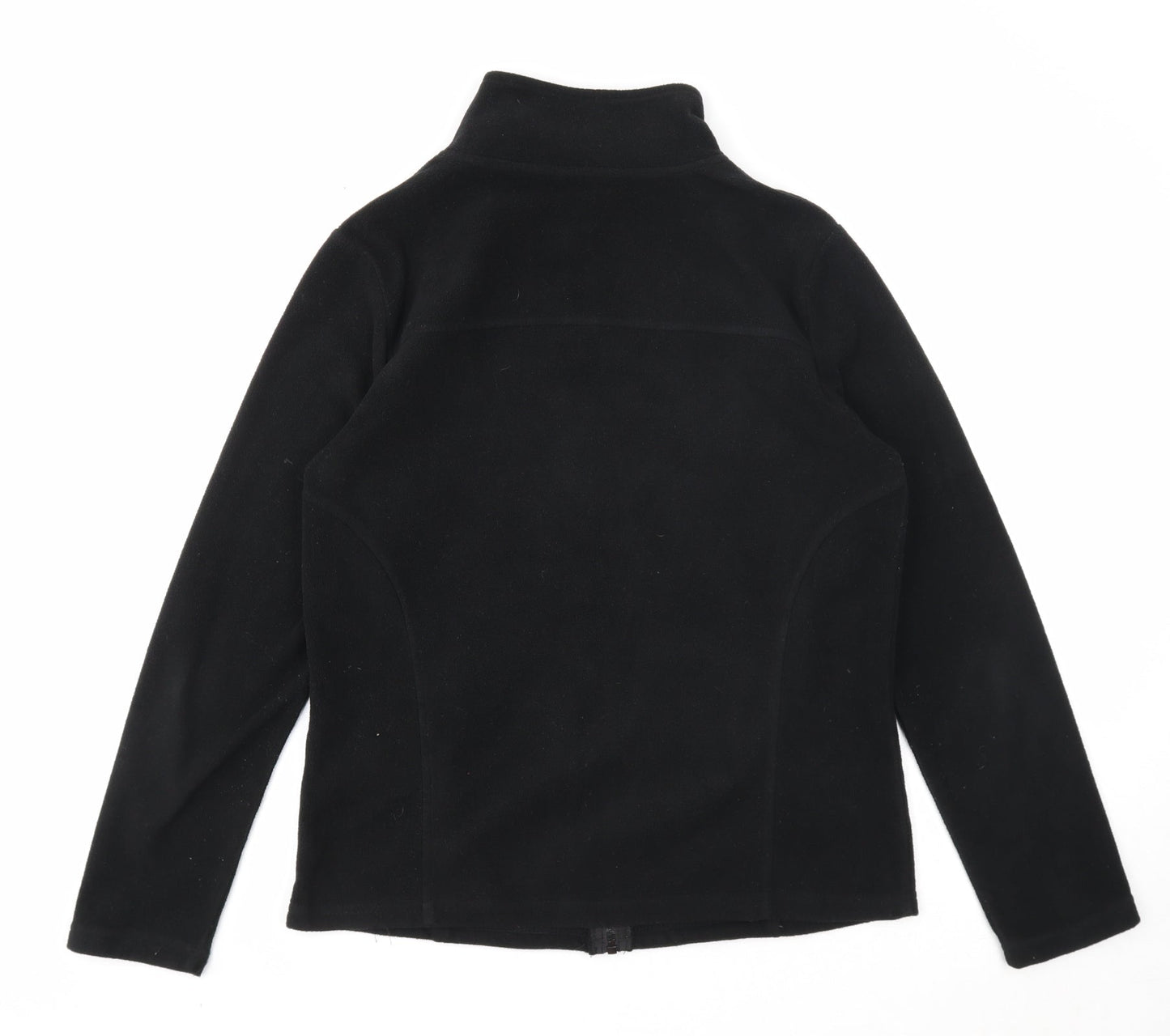 Peacocks Womens Black Jacket Size 12 Buckle