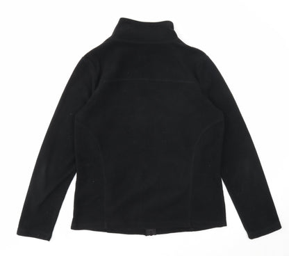 Peacocks Womens Black Jacket Size 12 Buckle