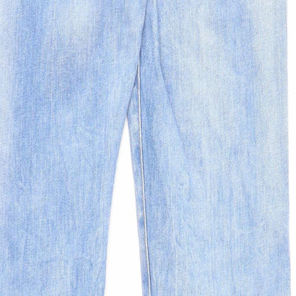 &denim Mens Blue Cotton Straight Jeans Size 29 in L32 in Regular Zip