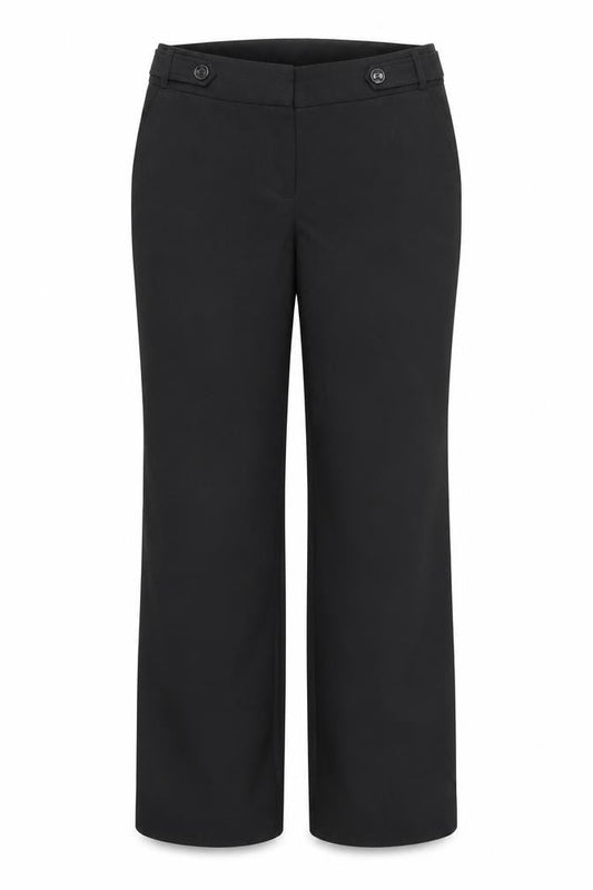 Womens UK Size 10 Dorothy Perkins Regular Fit  Black Trousers