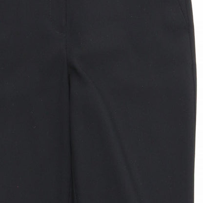 Womens UK Size 10 Dorothy Perkins Regular Fit  Black Trousers