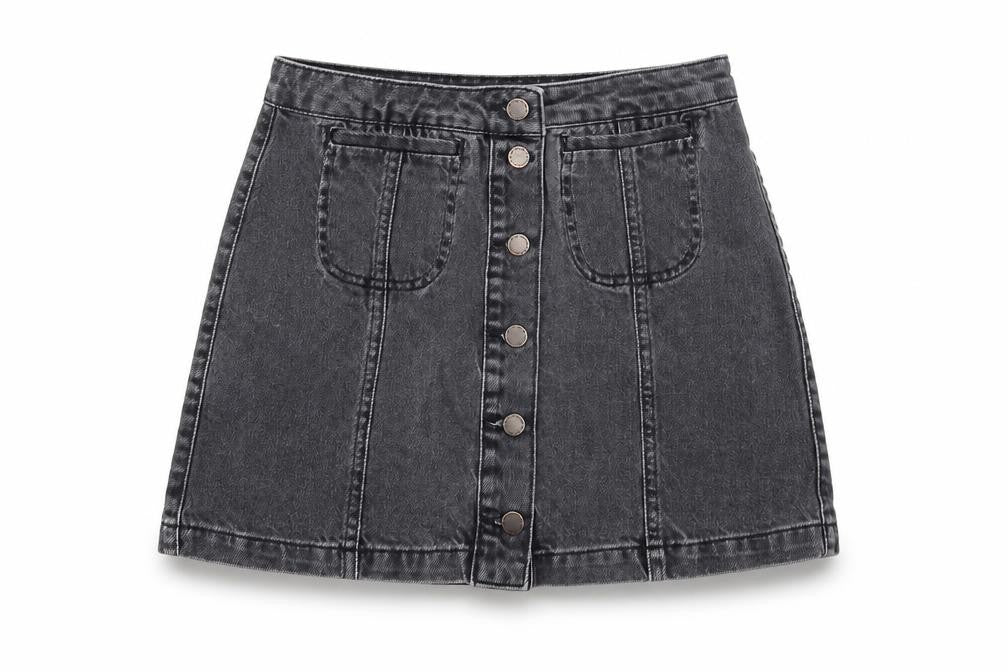 Womens UK Size 28 in Topshop Mini Denim Skirt