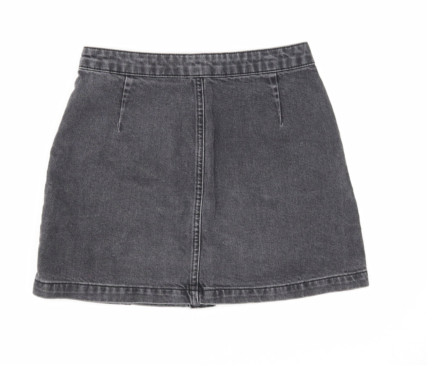 Womens UK Size 28 in Topshop Mini Denim Skirt