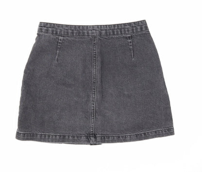 Womens UK Size 28 in Topshop Mini Denim Skirt