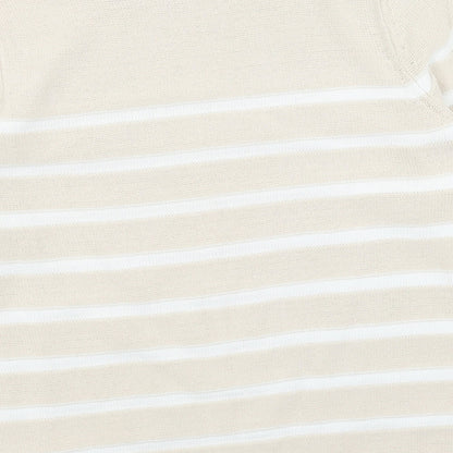 Womens UK Size S BHS Beige Pullover Jumper