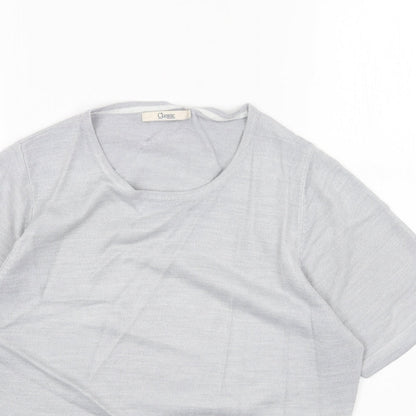 Womens UK Size 14 Marks and Spencer Grey Pullover Jumper