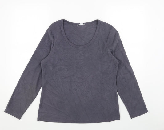 Womens UK Size 14 Marks and Spencer Grey Pullover Sweatshirt
