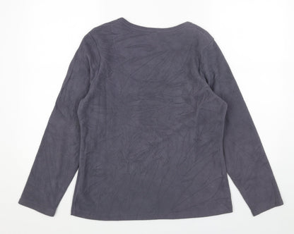 Womens UK Size 14 Marks and Spencer Grey Pullover Sweatshirt