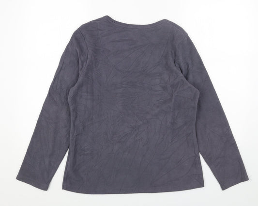 Womens UK Size 14 Marks and Spencer Grey Pullover Sweatshirt