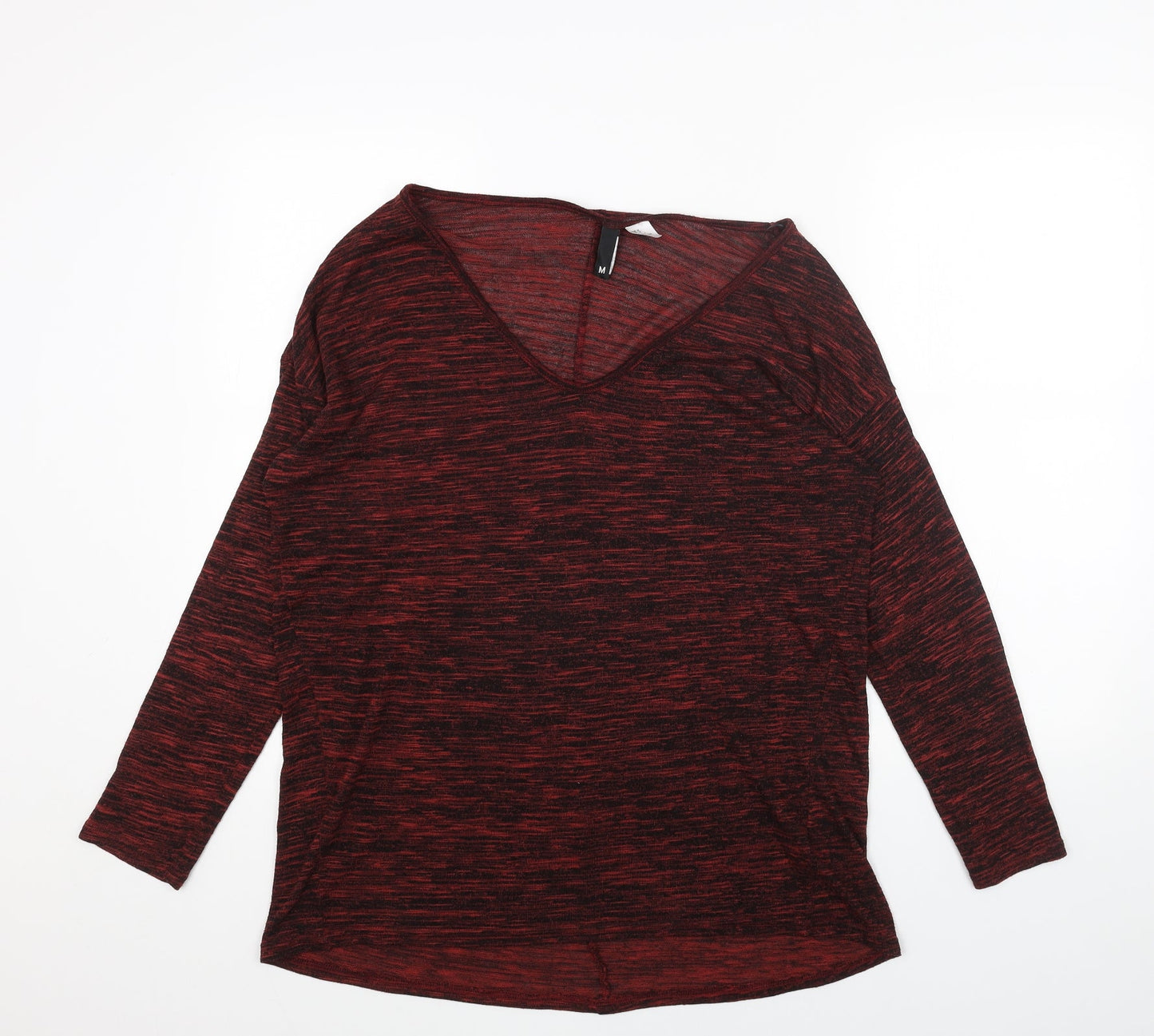 Womens UK Size M H&M Red Pullover Jumper