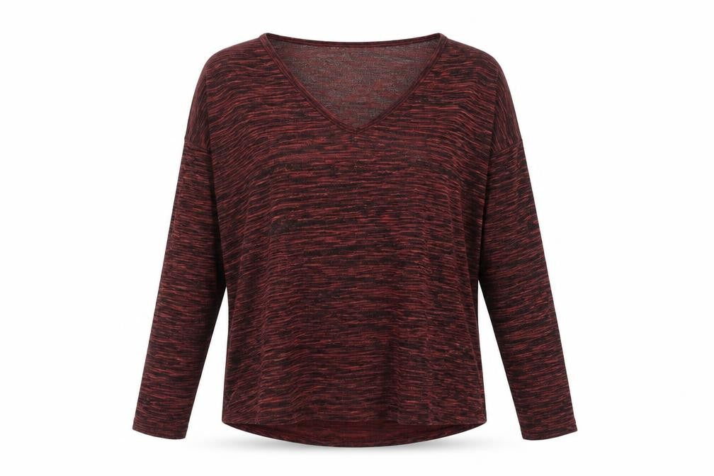 Womens UK Size M H&M Red Pullover Jumper