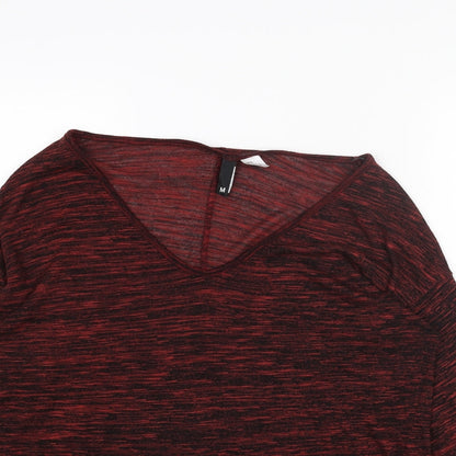 Womens UK Size M H&M Red Pullover Jumper