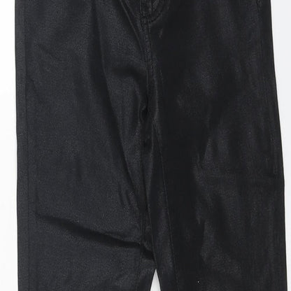 Only Womens Black Cotton Skinny Jeans Size 26 L32 in Regular Button