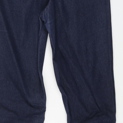 Primark Womens Blue Cotton Jegging Jeans Size 8 L30 in Regular