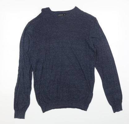 Womens UK Size M Cedar Wood State Blue Pullover Jumper