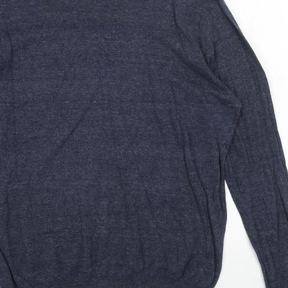Womens UK Size M Cedar Wood State Blue Pullover Jumper