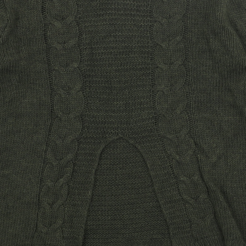 Womens UK Size 8 Izabel London Green Pullover Jumper