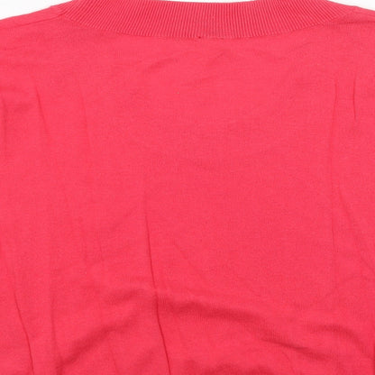 Womens UK Size 16 Fashion Union Pink Pullover Jumper