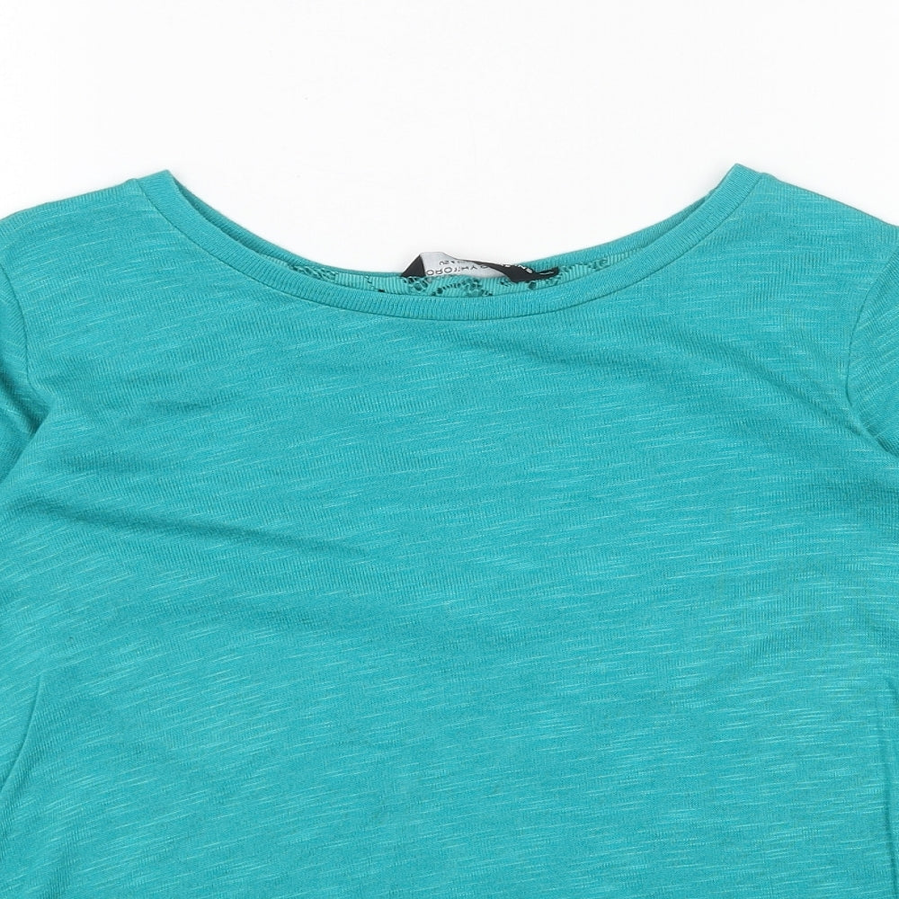Womens UK Size 8 Dorothy Perkins Green Pullover Jumper