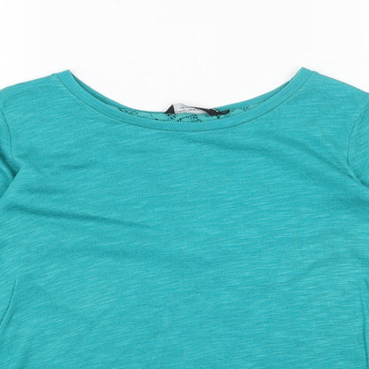 Womens UK Size 8 Dorothy Perkins Green Pullover Jumper