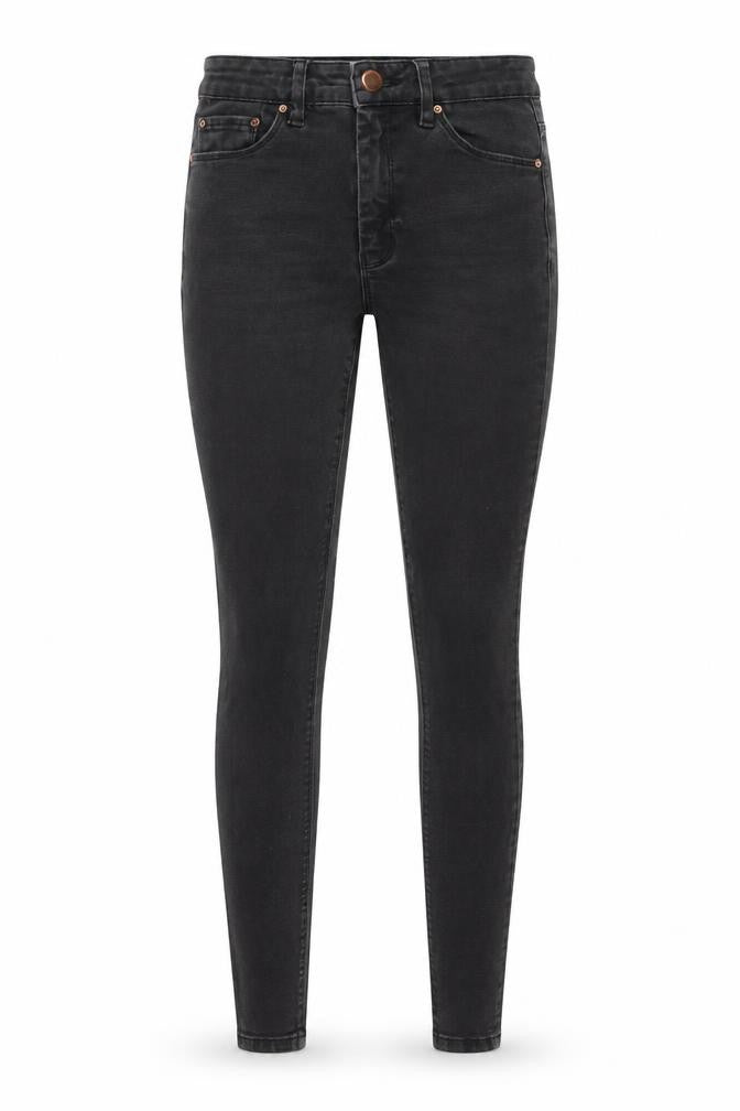 Womens UK Size 25 in ASOS Regular Fit Skinny Black Jeans