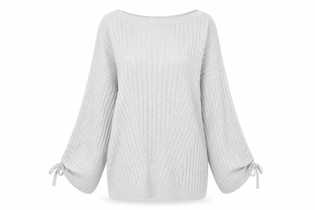 Womens UK Size 8 F&F Grey Pullover Jumper