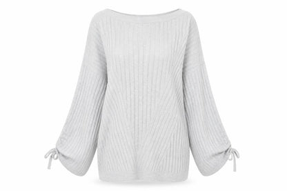 Womens UK Size 8 F&F Grey Pullover Jumper