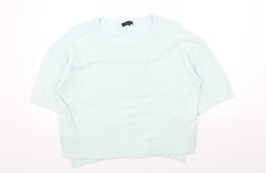 Womens UK Size 14 New Look Green Pullover Jumper