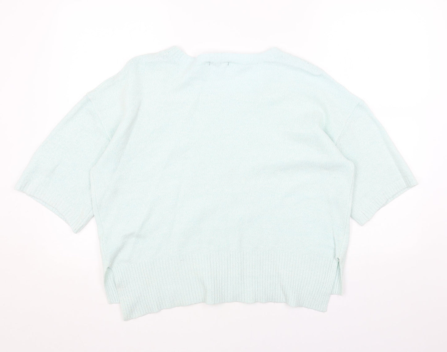 Womens UK Size 14 New Look Green Pullover Jumper