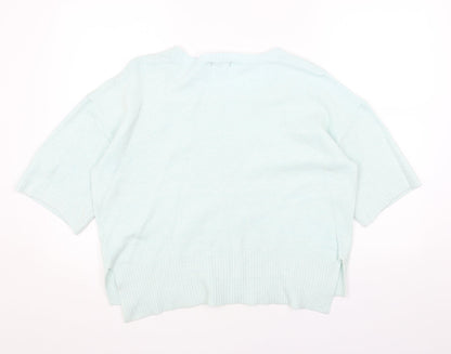Womens UK Size 14 New Look Green Pullover Jumper