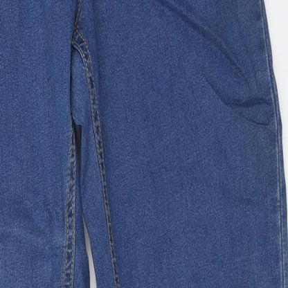 Select Womens Blue Cotton Jegging Jeans Size 10 L30 in Regular