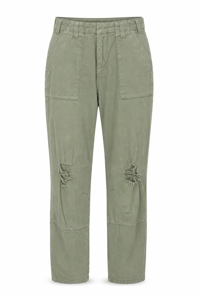 Womens UK Size 8 Topshop Regular Fit Straight Green Jeans