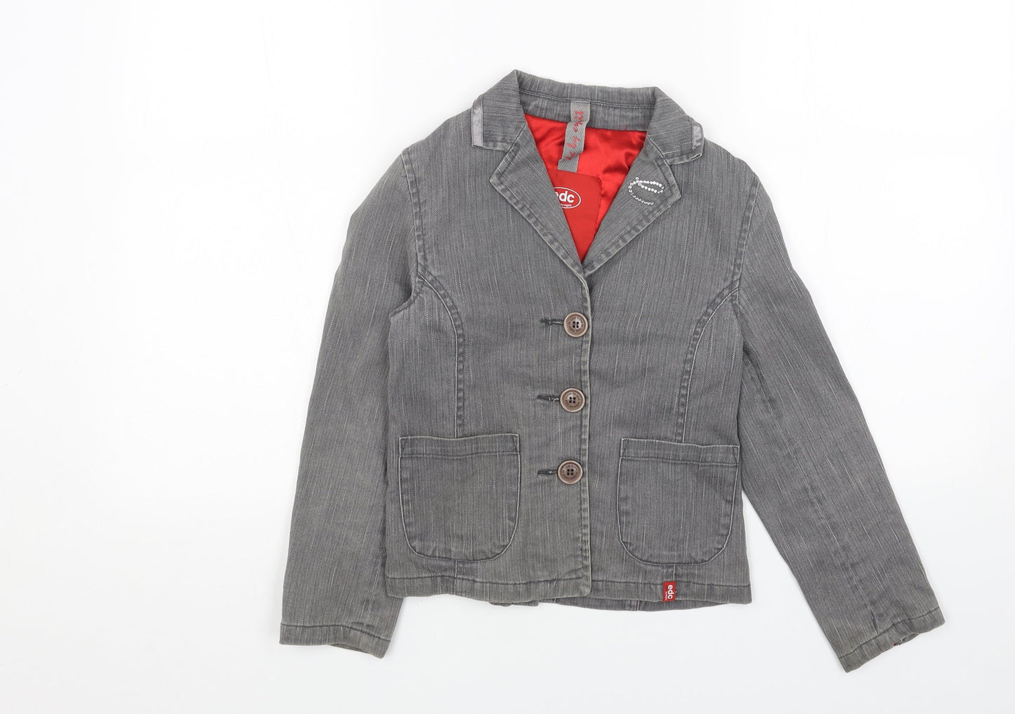 Womens UK Size XS EDC Grey Jacket