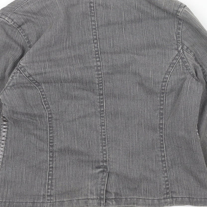 Womens UK Size XS EDC Grey Jacket