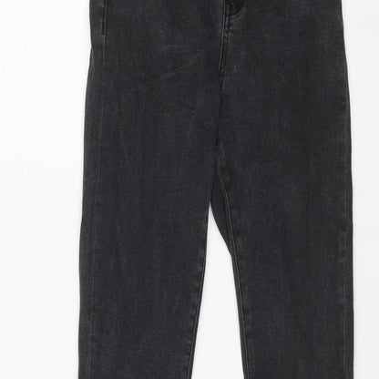 ASOS Womens Grey Cotton Skinny Jeans Size 26 L32 in Regular Button