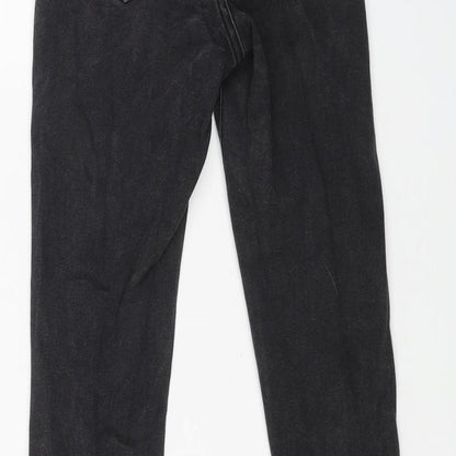 ASOS Womens Grey Cotton Skinny Jeans Size 26 L32 in Regular Button