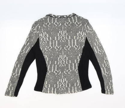 Womens UK Size S H&M Black Jacket