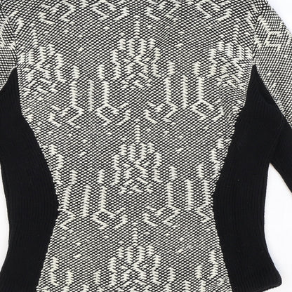 Womens UK Size S H&M Black Jacket