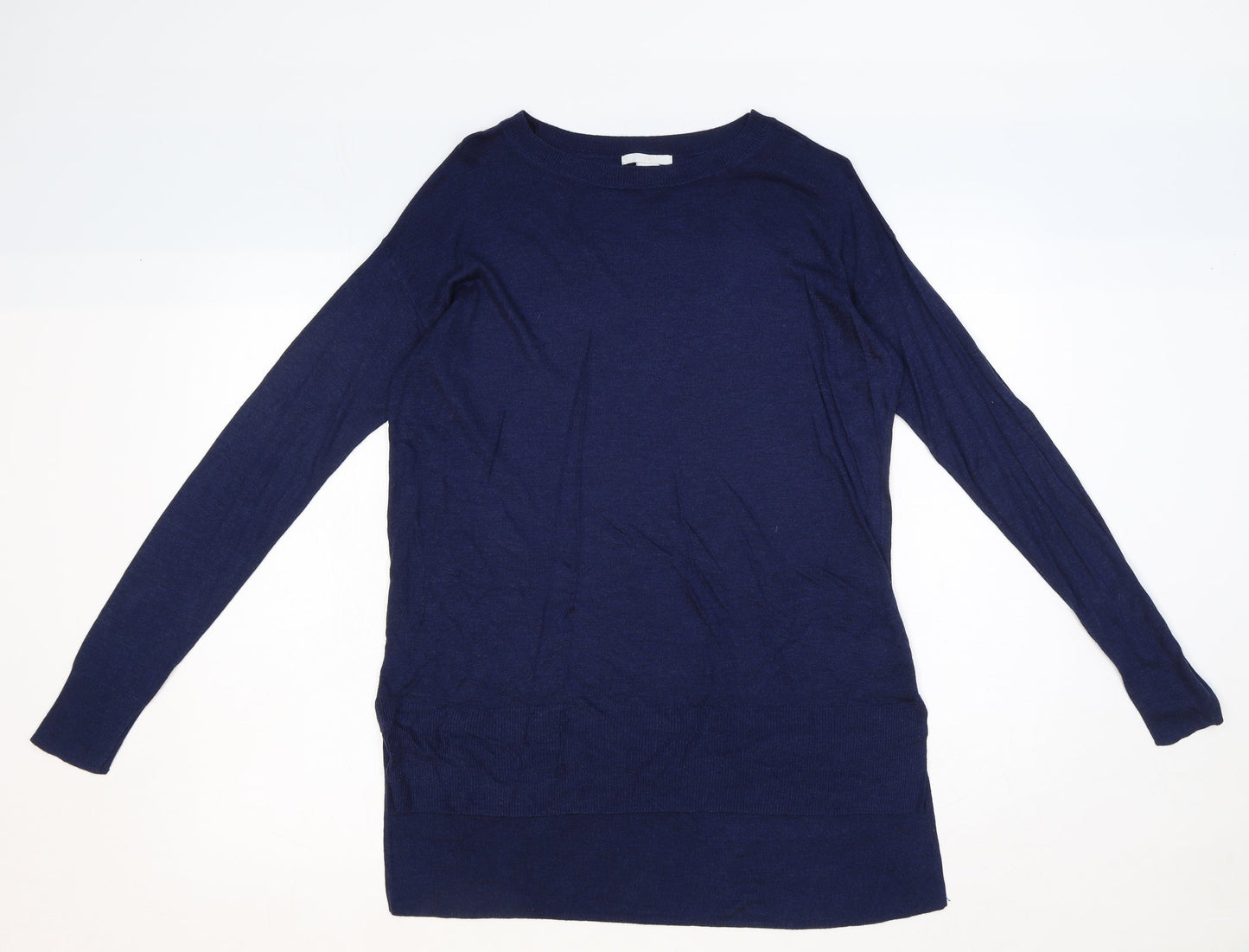 Womens UK Size XS H&M Blue Pullover Jumper