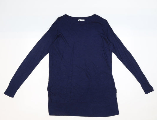 Womens UK Size XS H&M Blue Pullover Jumper
