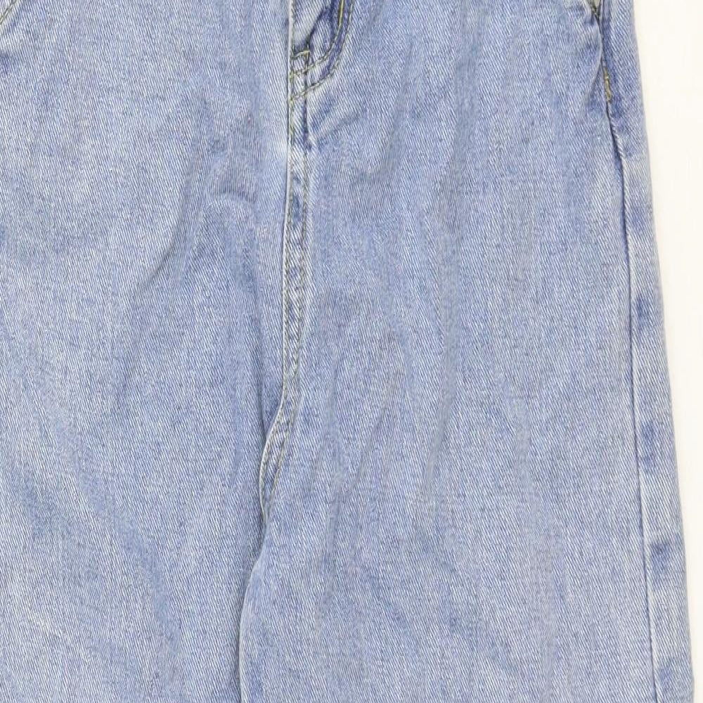 Womens UK Size 26 in Preworn Regular Fit Straight Blue Jeans