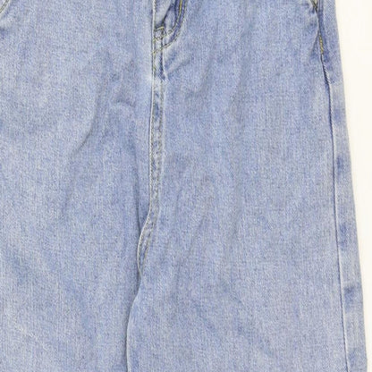Womens UK Size 26 in Preworn Regular Fit Straight Blue Jeans