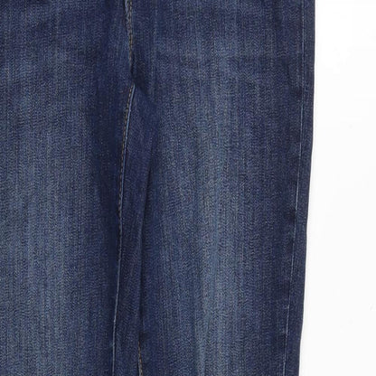 Womens UK Size 30 in Preworn Slim Fit Skinny Blue Jeans