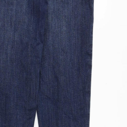 Womens UK Size 30 in Preworn Slim Fit Skinny Blue Jeans