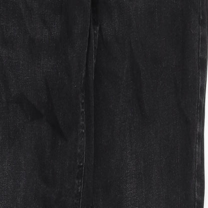 Mens UK Size 30 in NEXT Slim Fit Skinny Black Jeans