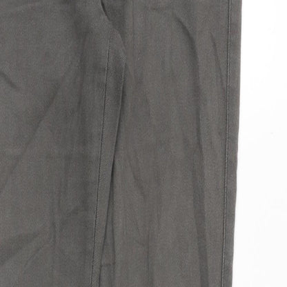 Womens UK Size 26 in Sisley Slim Fit Skinny Green Jeans